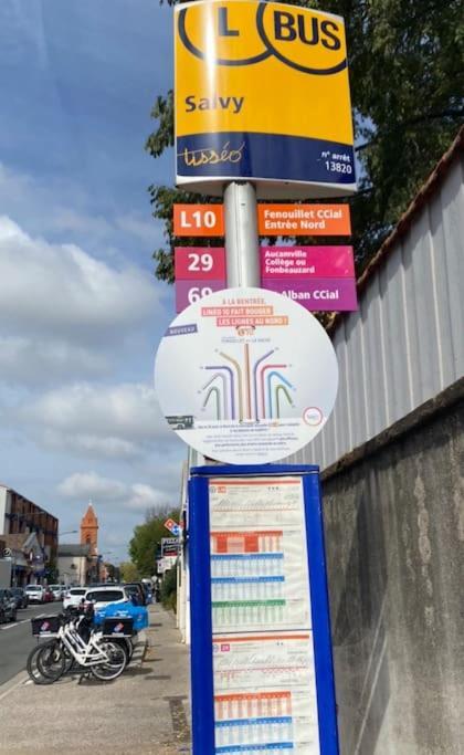 T2 Neuf Pour 4 Pers , Bien Place Et Parking Gratuit Daire Toulouse Dış mekan fotoğraf